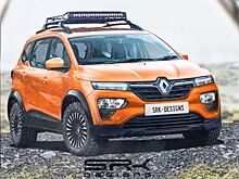 Опубликованы независимые рендеры вседорожного Renault Triber Adventure Sport