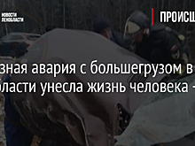 Серьезная авария с большегрузом в Ленобласти унесла жизнь человека - фото