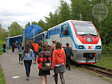 В Пензе 25 мая начнет работу детская железная дорога