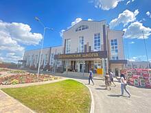 В Курской области завершается реконструкция Залининской школы