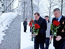 Белорусская делегация почтила память жертв блокады Ленинграда