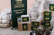 Три тонны гуманитарного груза отправлено на передовую из Каширы