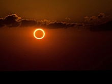 Жители Земли увидят кольцеобразное солнечное затмение