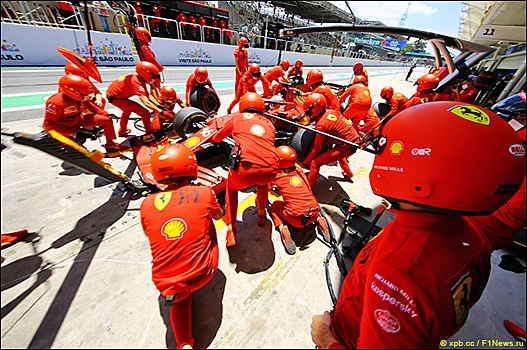 DHL Fastest Pit Stop Award: Лучший пит-стоп у Ferrari