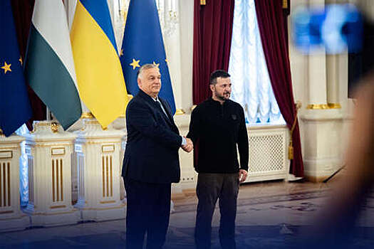 Премьер-министр Венгрии провел встречу с Зеленским