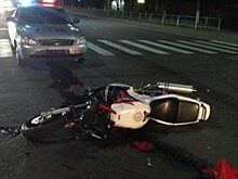 ДТП в Орле: байкер на «Хонде» влетел под «пятёрку»