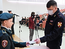 В Курске открылся кадетский класс Росгвардии имени кавалера Ордена Мужества