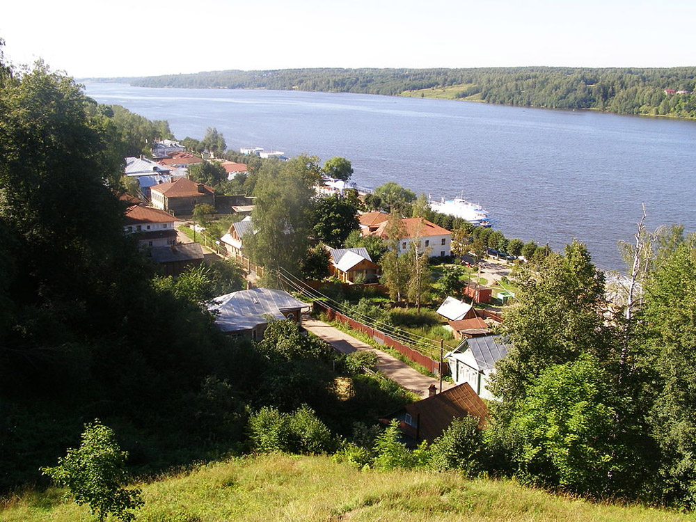 Город Плёс, Ивановская область, Россия, Европа