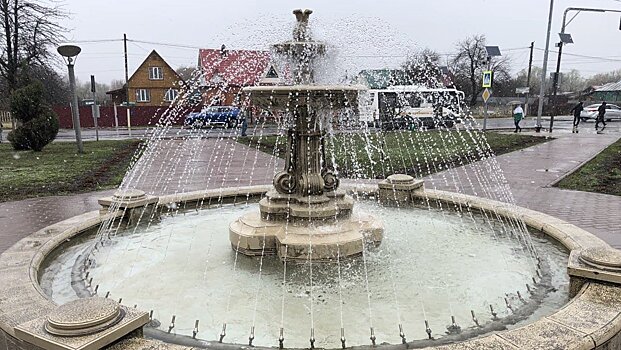 Свыше 210 фонтанов начали работать в Московской области после зимнего периода