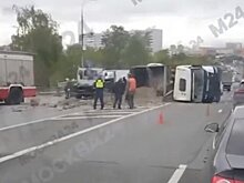 ДТП с участием нескольких автомобилей произошло на улице Подольских Курсантов