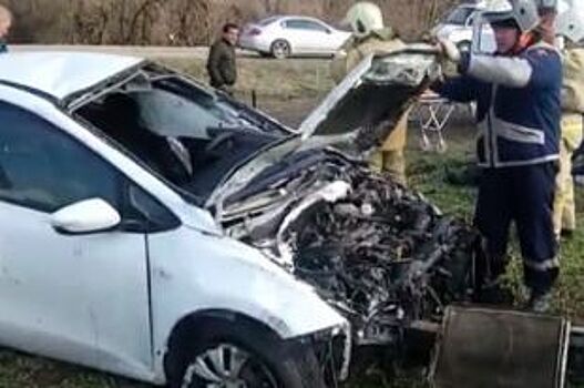 В Тимашевском районе в аварии пострадали пять человек