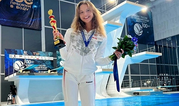 Волгоградка взяла две медали на чемпионате России по прыжкам в воду