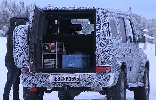 AMG-версия нового «Гелендвагена» на ходовых испытаниях (Фото)