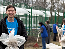 Первый субботник года в Петербурге провела «Газпромнефть-СМ»