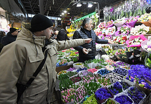 Скачок цен на цветы перед 8 Марта: какой букет обойдётся дороже всего? Спойлер — нет, не розы