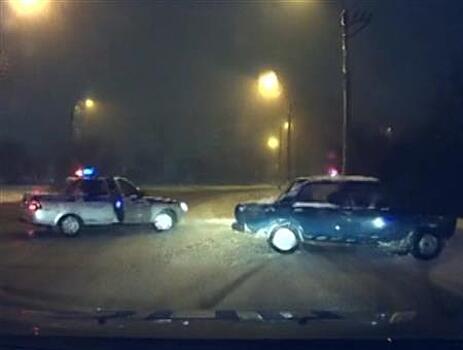 Сызранские полицейские гонялись за пьяным водителем