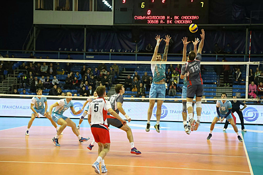 Волейболисты «Белогорья» оказались сильнее «Енисея»