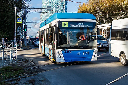 Троллейбусы Новосибирска получат цветовую маркировку