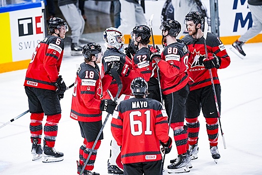 Канада и Финляндия сыграют в четвертьфинале чемпионата мира по хоккею