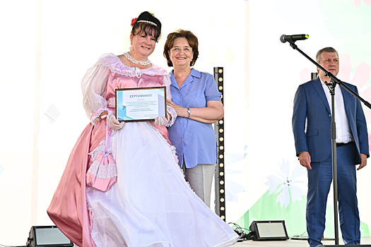 Марина Дмитриева и Валерий Васильев посетили Праздник русских традиций в Гаврилово-Посадском районе