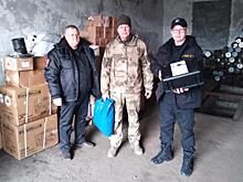 Ветераны органов внутренних дел Омской области доставили в ЛНР гуманитарную помощь бойцам СВО
