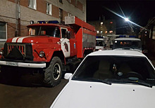 В Судогде пожарные из огня вынесли мужчину