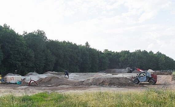 В Нижнекамске строители закончат первый этап работ в экстрим-парке до конца августа