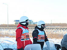 Биатлон на снегоходах продолжил программу фестиваля технических видов спорта "Экстремальная зима"