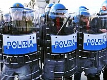 На антифашистском митинге в Генуе произошли столкновения с полицией