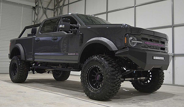 Из пикапа Ford F-250 сделали крутой внедорожник с внешностью Bronco