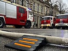 Десять человек эвакуировали из полыхающего дома в центре Краснодара