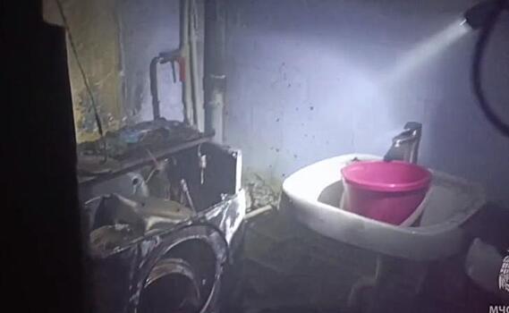 В Курске потушили пожар в общежитии на ул.Дзержинского