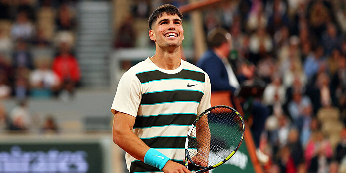 Алькарас выиграл 100 грунтовых матчей на уровне ATP