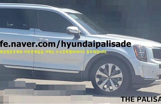 В Сети опубликовали фото серийного внедорожника Kia Telluride без камуфляжа