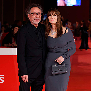 Моника Беллуччи и Тим Бертон впервые вышли в свет как пара