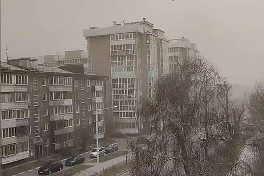 Мощная пыльная буря накрыла российский регион