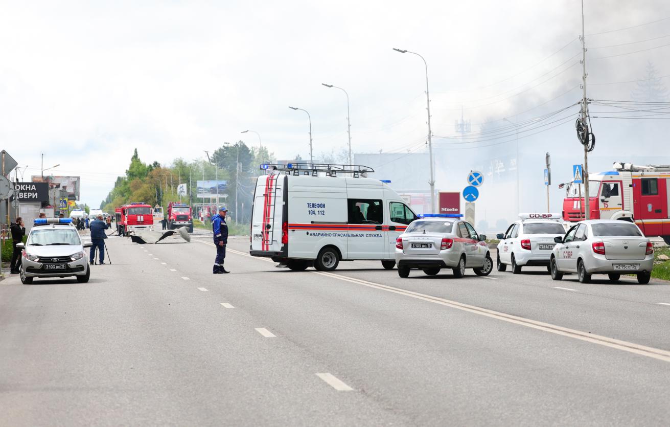 В Пятигорске локализовали пожар после взрыва на АЗС