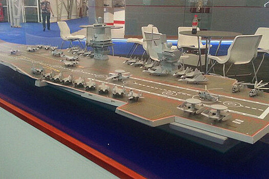 Вице-адмирал Пепеляев назвал "Шторм" самым реальным проектом авианосца РФ
