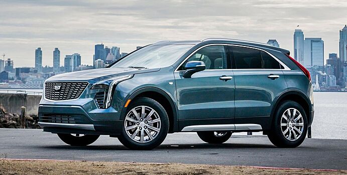 Cadillac представил рестайлинговый кроссовер XT4