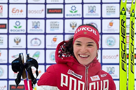 Вероника Степанова стала чемпионкой России — 2024 в коньковом спринте