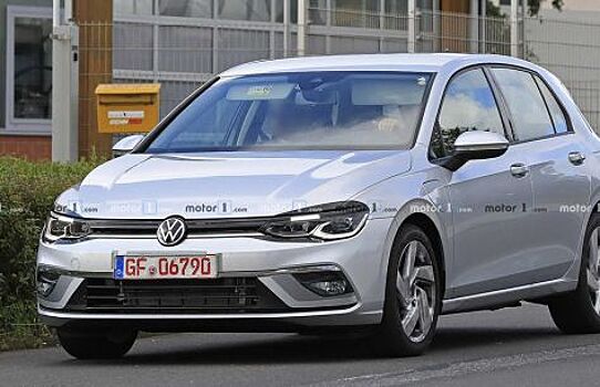 Volkswagen Golf GTE вновь попался на испытаниях