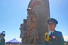 В Кыргызстане открыт монумент девушке, спасшей 150 детей из блокадного Ленинграда