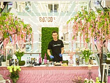 Стоцкая на последнем месяце беременности посещает мероприятия