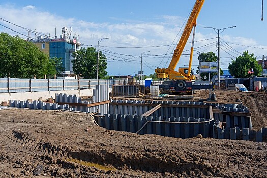 Подземный переход на улице Дзержинского в Краснодаре готов на 4,3%