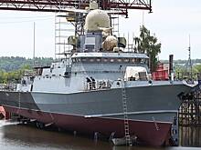 Новейший ракетный корабль «Туча» принят в состав ВМФ