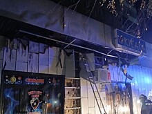 В Волгодонске горел фасад развлекательного центра