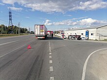 Женщина погибла в массовой автоаварии под Новосибирском
