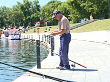 Пензенцы отпраздновали День рыболовства на берегу Суры