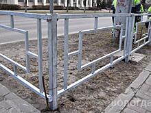 Более 600 метров леерных ограждений установят в Вологде