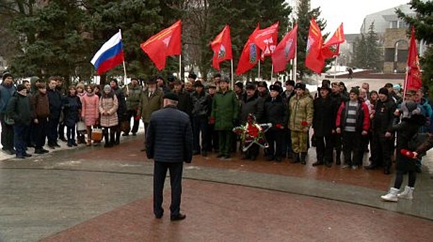 В Пензе почтили память погибших в чеченской войне солдат